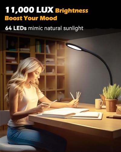 Aoife Sunlight Therapy Lamp - 10 Color & Brightness Settings