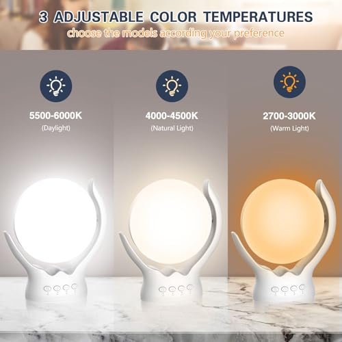 Bright Therapy Lamp for Home and Office, 10000 Lux with Adjustable Light Options