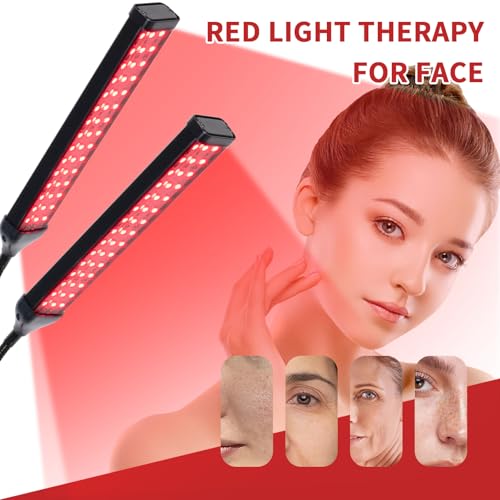 660nm Red & 850nm Near Infrared Face & Body Light Therapy Lamp - Home Use