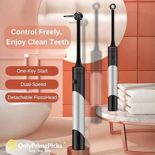 Affordable Electric Flosser with 50 Refills for Adults