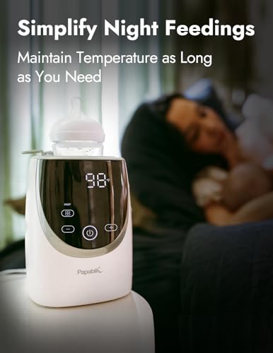 Swirlable Bottle Warmer: Smart, Uniform Heating for Healthy Night Feeds