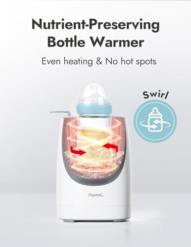Swirlable Bottle Warmer: Smart, Uniform Heating for Healthy Night Feeds