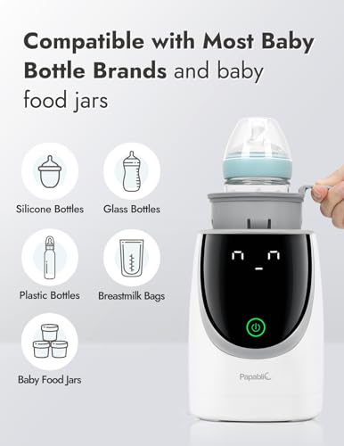 Swirlable Bottle Warmer: Smart, Uniform Heating for Healthy Night Feeds