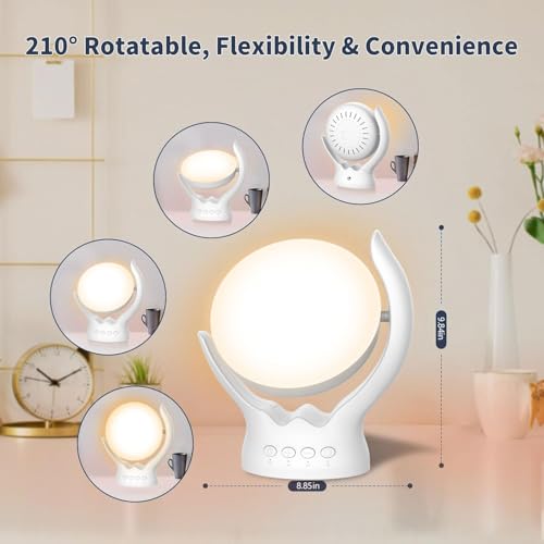 Bright Therapy Lamp for Home and Office, 10000 Lux with Adjustable Light Options