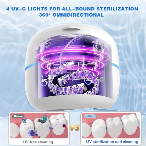 Voraiya Ultrasonic Cleaner for Dental Appliances and Jewelry