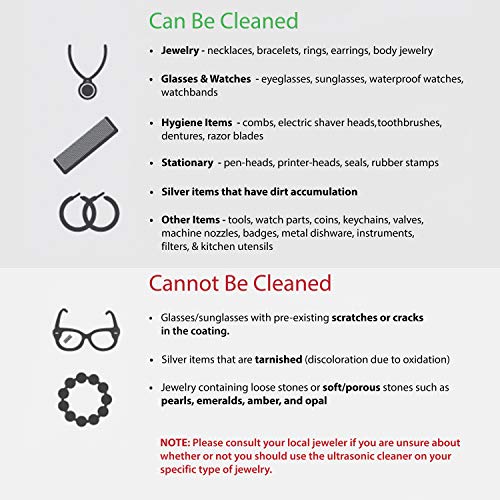 Magnasonic MGUC500 Ultrasonic Jewelry & Eyewear Cleaner