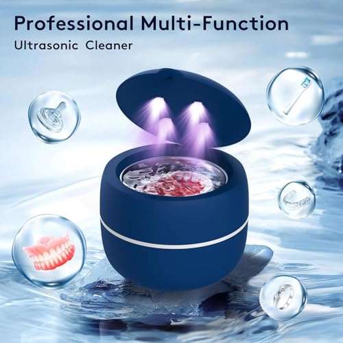 Portable Ultrasonic Cleaner Machine for Jewelry and Retainers
