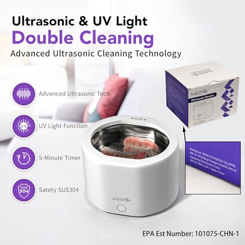 Sonic Cleaner for Retainers, Jewelry & Dental Appliances