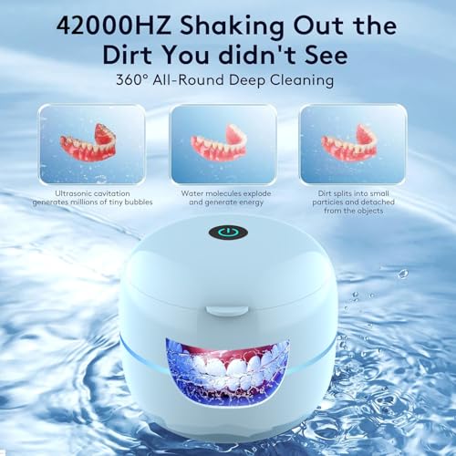 Ultrasonic UV Cleaner for Dentures and Dental Appliances: Simplified Cleaning for All