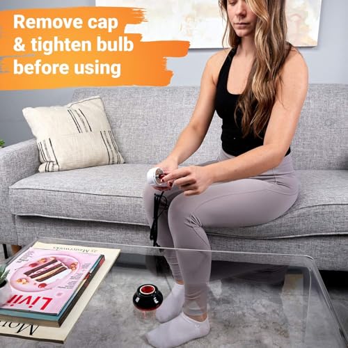 Theralamp Red Light Infrared Heating Wand for Muscle Pain Relief and Circulation